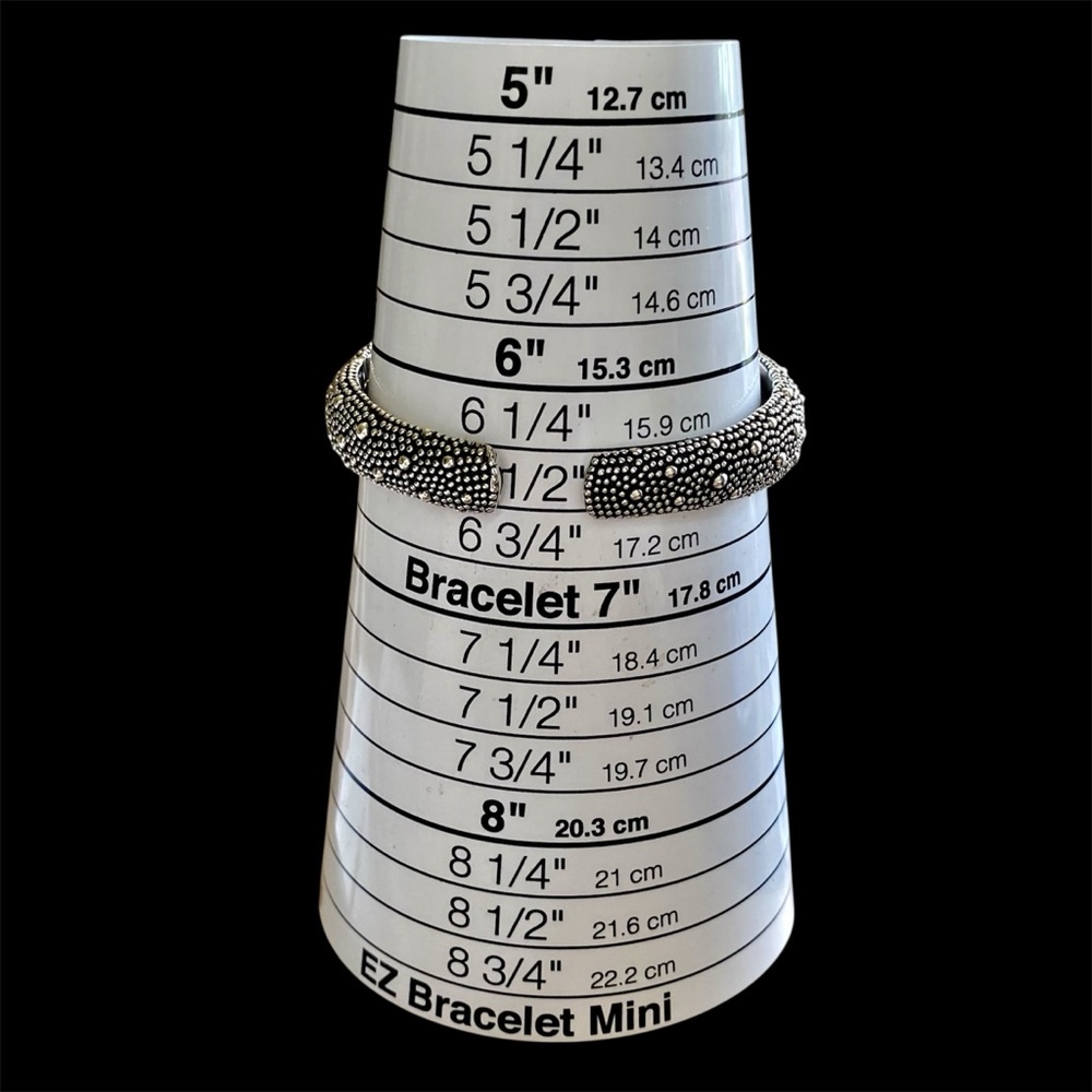 Elegant Michael Dawkins starry night Silver Cuff Bracelet - Picture 5 of 6
